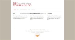 Desktop Screenshot of fifemwhitesidepc.com